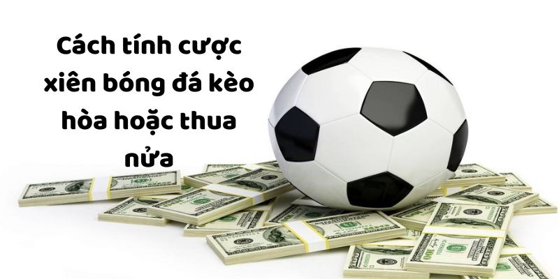 Cách tính cược xiên bóng đá kèo hòa hoặc thua nửa