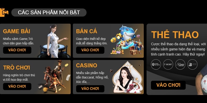 Tại 789BET, bạn có thể trải nghiệm kho trò chơi đa dạng