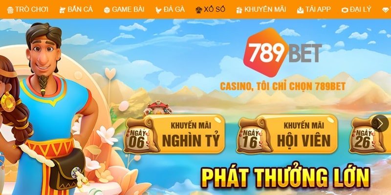 789BET là sân chơi uy tín, hợp pháp