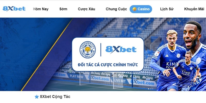 8XBET là nhà cái uy tín tại nhiều quốc gia trong khu vực châu Á